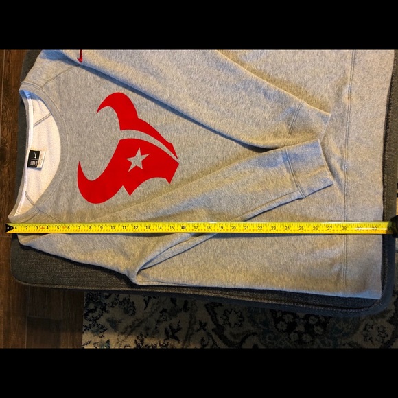 Nike Houston Texans Boyfriend Pullover Sweatshirt - Picture 7 of 10